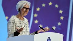 La presidenta del Banco Central Europeo (BCE), Christine Lagarde.