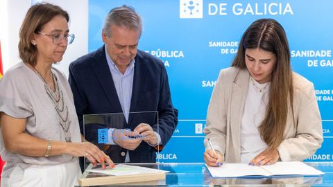 La firma del acuerdo