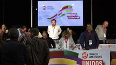 Jenaro Mart�nez en el congreso constituyente de UGT-FICA Asturias
