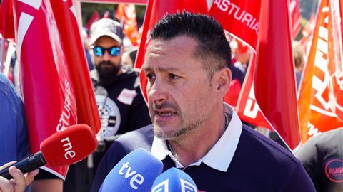 El responsable de UGT en Asturias, Javier Fern�ndez Lanero