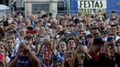 Ambiente en las fiestas de Mara Pita del pasado ao. 