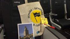 Inauguraci�n del vuelo A Coru�a-Valencia