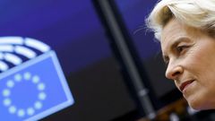 La presidenta de la Comisi�n Europea, Ursula von der Leyen