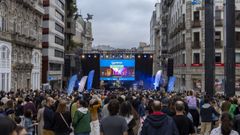 Final del Conxemar Fest del a�o 2025 en la Porta do Sol