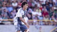 Joel Tenreiro la pasada pretemporada con el primer equipo.