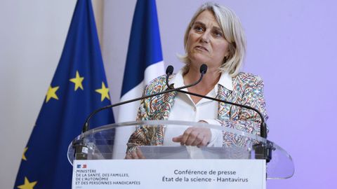 La ministra de salud de Francia,�Stephanie Rist.