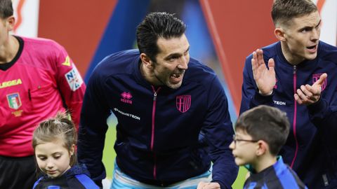 Gianluigi Buffon.Gianluigi Buffon con el Parma