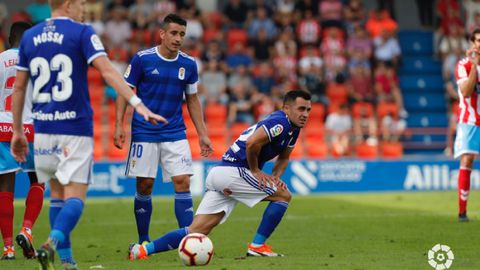 Joselu, Sal y Mossa en el Lugo-Real Oviedo