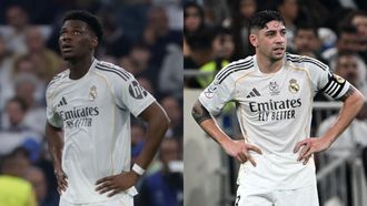 Tchouameni y Fede Valverde, jugadores del Real Madrid