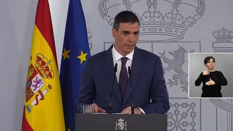 En directo, el d�a despu�s del apag�n: comparece Pedro S�nchez