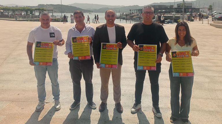 Presentaci�n de Los 40 Summer Live en Combarro