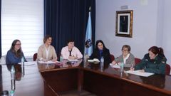 La Mesa Local de Coordinaci�n Institucional frente a la Violencia de G�nero se reuni� en el ayuntamiento de Lousame