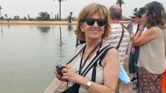 Ana Mar�a Noya Castro, radi�loga del CHOP pontevedr�s, en una foto cedida por sus compa�eros