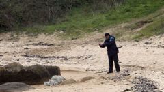 En diciembre del 2013 apareci� varado en la playa de Cab�o un cad�ver con dos agujeros de bala. 