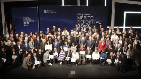 Imagen del acto celebrado en el 2024 en Ferrol.