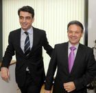 Calvo y Castrill�n, ayer.