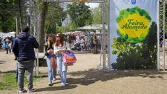 La feria se traslada a la alameda de Pontevedra