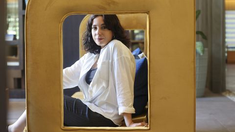 La cineasta Gala Hern&aacute;ndez, esta semana durante el festival Curtocircu&iacute;to.