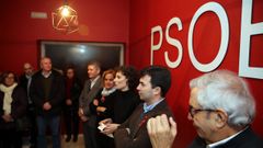 Inauguración de la Casa do Pobo del PSOE en Valga