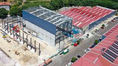 Estado de las obras de la empresa Stac en Padr�n.