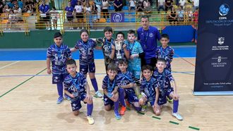 El equipo de O Irixo, Os Toxos d'Ouro se proclam� campe�n benjam�n
