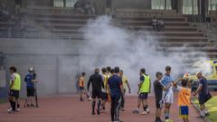 Incidentes en el Compos-Badalona