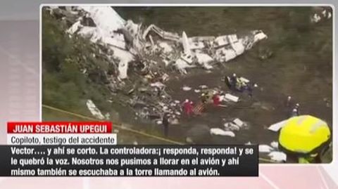 As� fue la conversaci�n entre el piloto del avi�n del Chapecoense y la torre de control