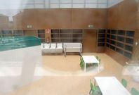 Este mobiliario pod�a verse en mayo del 2012, a trav�s de una ventana, dentro de la ludoteca. 