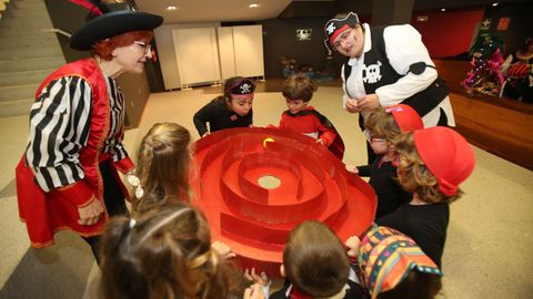 O CRA de Ribadumia e ANPA organizaron unha b�squeda pirata