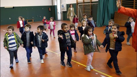 Festival de navidad en los  colegios del Barbanza, Muros y Noia