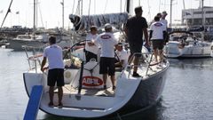 As fue la primera jornada de la Regata Ra de Arosa!