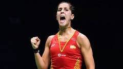 El mensaje de Carolina Mar�n �a por la final�
