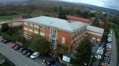 El instituto A Pinguela, en el que curs� sus estudios uno de los premiados