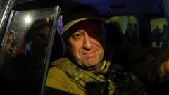 El l�der de Wagner, Yevgueni Prigozhin, tras replegar a sus hombres el d�a de la asonada contra el Kremlin