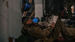 Im�genes difundidas por uno de los defensores de la acer�a de Mari�pol, Dmitro Kozatskyi, alias Orest.