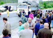 Protesta por los fallos de las obras de la traves�a