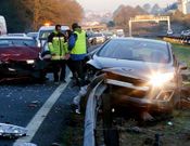 Minutos despu�s del primer accidente, se produjo este siniestro.