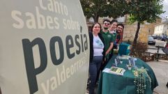 A asociación Nadel está formada por Ana Rosa Santos, Rubén Alvariño (tesoureiro), Iria Vila (presidenta) e Jorge Moral (secretario).