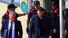 Jonathan Andic sale del juzgado tras depositar el mill�n de euros de fianza el pasado mes de mayo