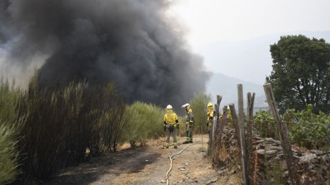 Incendio en Quiroga