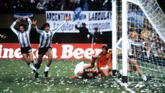Gol de Kempes en el Argentina-Holanda del Mundial 78 que dio la victoria a la selecci�n albiceleste
