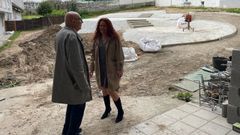 El alcalde de Barbad�s, Xos� Carlos Valc�rcel, y la concejala Victoria Morenza visitaron el nuevo espacio