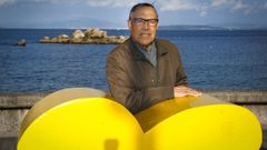 El barbanzano suele dar paseos por el puerto de Ribeira recordando las an�cdotas que vivi� durante sus a�os en el mar.