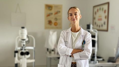 Mara Mira Palomino, del Servicio de Oftalmologa del CHUO.
