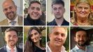 De izquierda a derecha: Carlos Ortiz Sanchidri�n, David Mart�nez M�ndez, David Reina Reguera, Ana Avil�s, Juan Jos� Garc�a Palacios, Adriana Marroqu�n, Pepe y Juan�I. L�pez Espinosa.