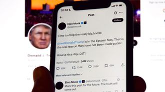 Elon Musk afirm en su red social X que Donald Trump aparece en los archivos de Epstein.