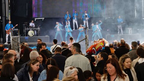 Fiestas de Santa Rita en Xuvia, celebradas en el pasado mes de mayo.