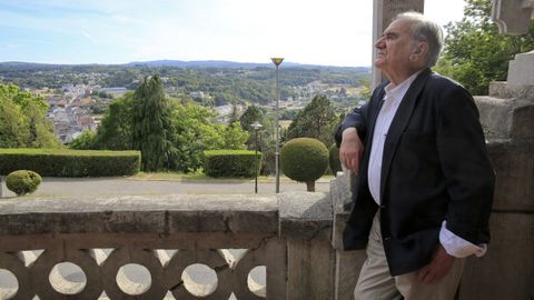El parque Rosalía de Castro es uno de sus rincones preferidos. 