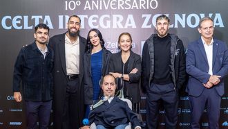 La celebracin del dcimo aniversario del Celta Integra, en imgenes