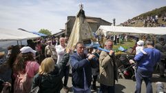 Procesin del da de Chamorro en la ltima romera celebrada, en el 2019